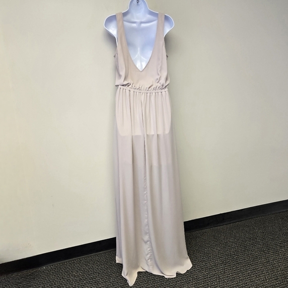 Show Me Your Mumu Kendall Maxi Dress Show Me the Ring Crisp L - Picture 5 of 12